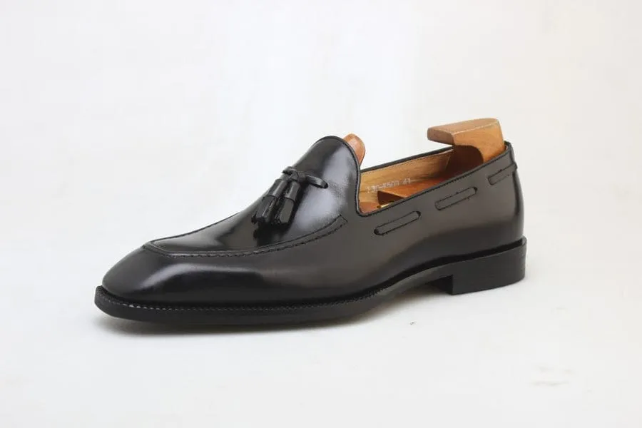 Tassel Loafer Grain Leather (Black)