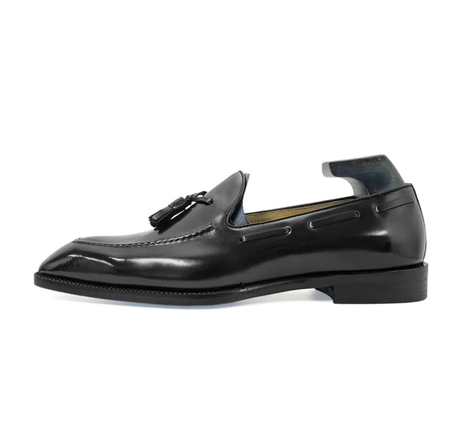 Tassel Loafer Grain Leather (Black)