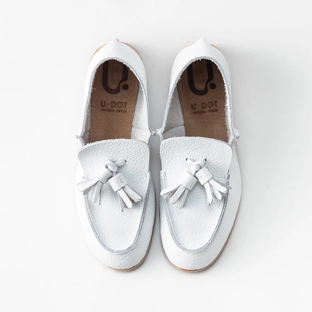 TASSEL LOAFER　ALL WHITE