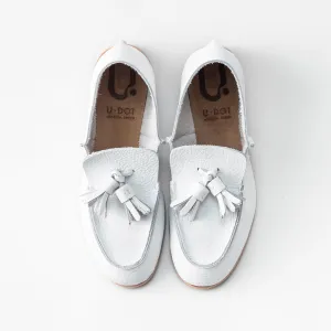 TASSEL LOAFER　ALL WHITE