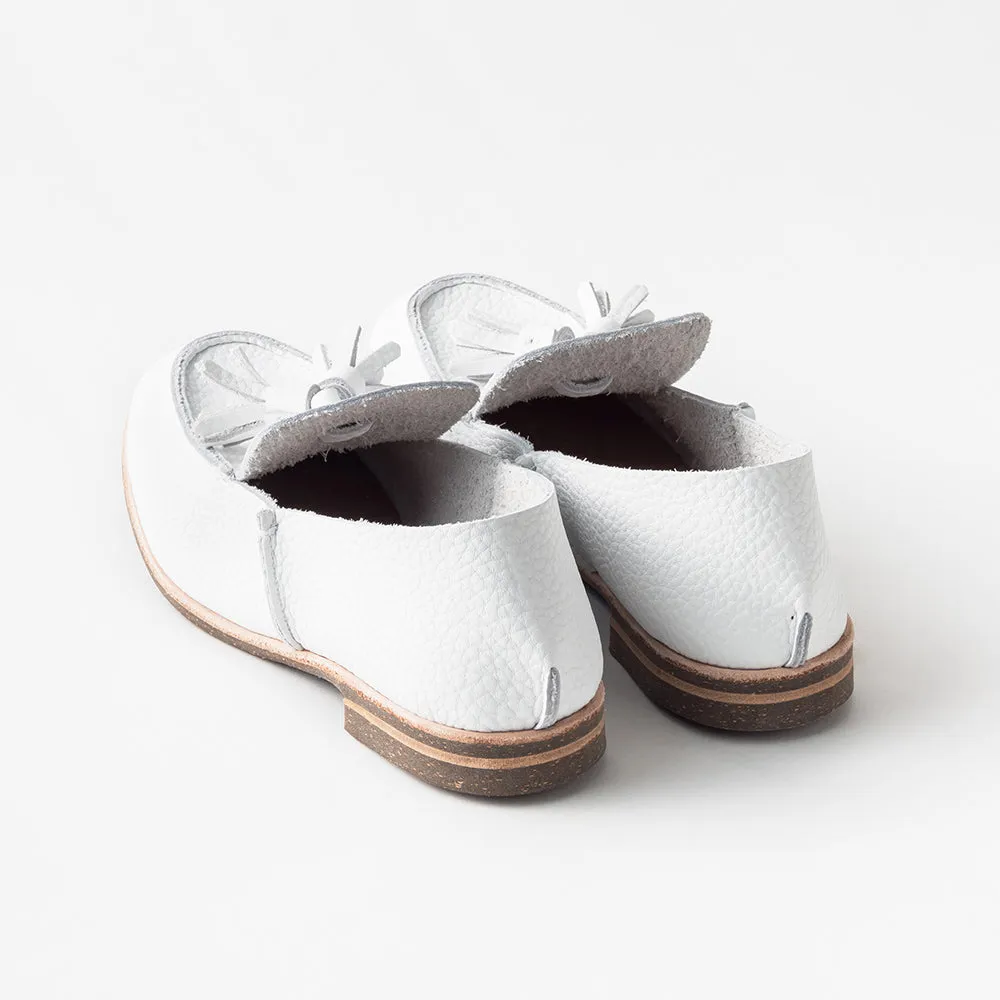 TASSEL LOAFER　ALL WHITE