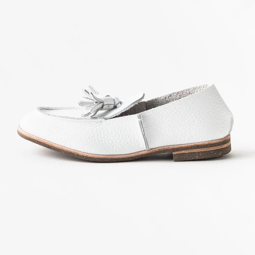 TASSEL LOAFER　ALL WHITE