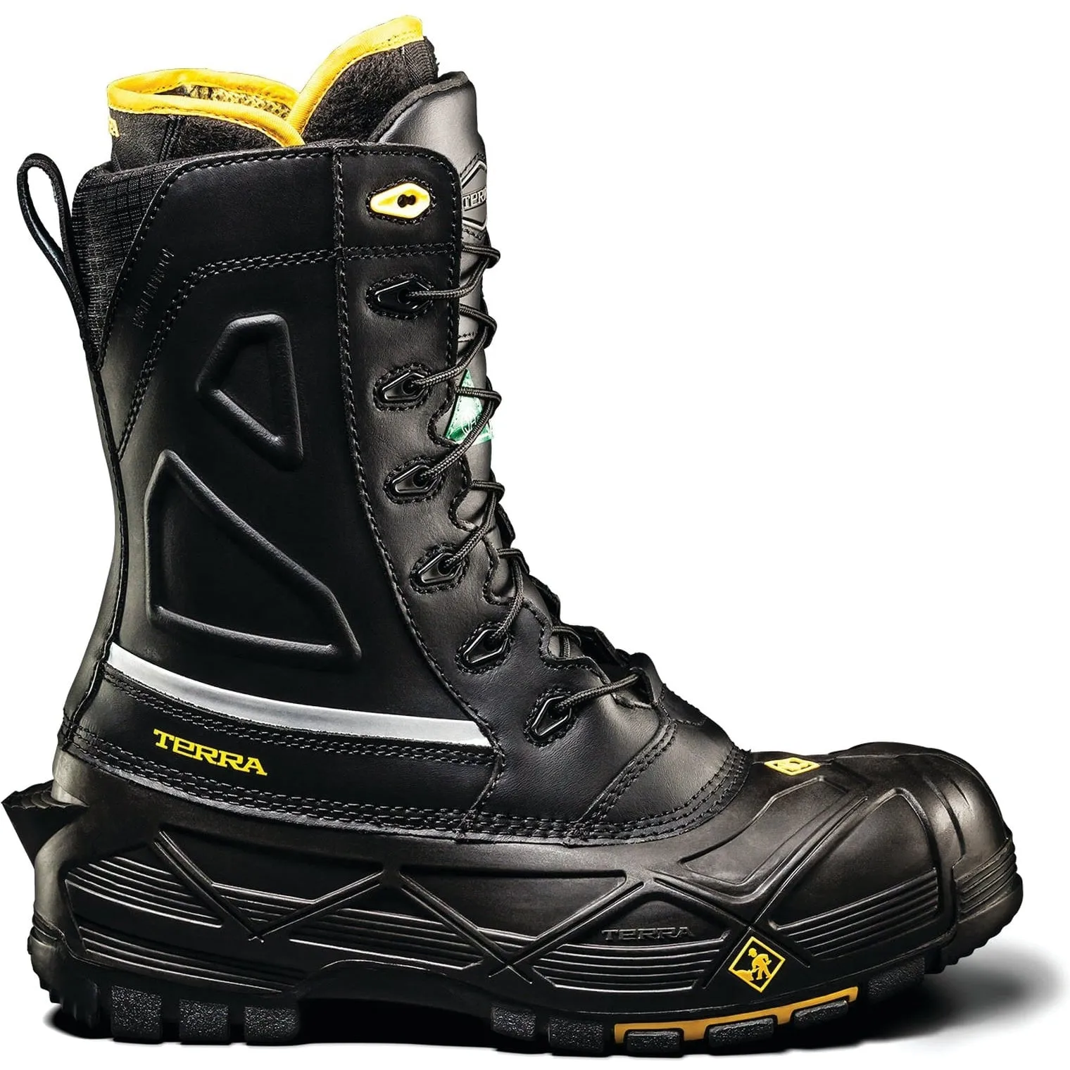 Terra Men's Crossbow Composite Toe Waterproof Winter Pac Safety Work Boot -Black- R5605B