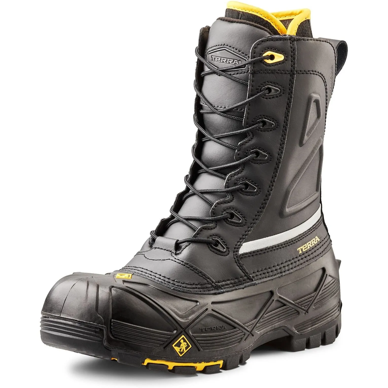 Terra Men's Crossbow Composite Toe Waterproof Winter Pac Safety Work Boot -Black- R5605B