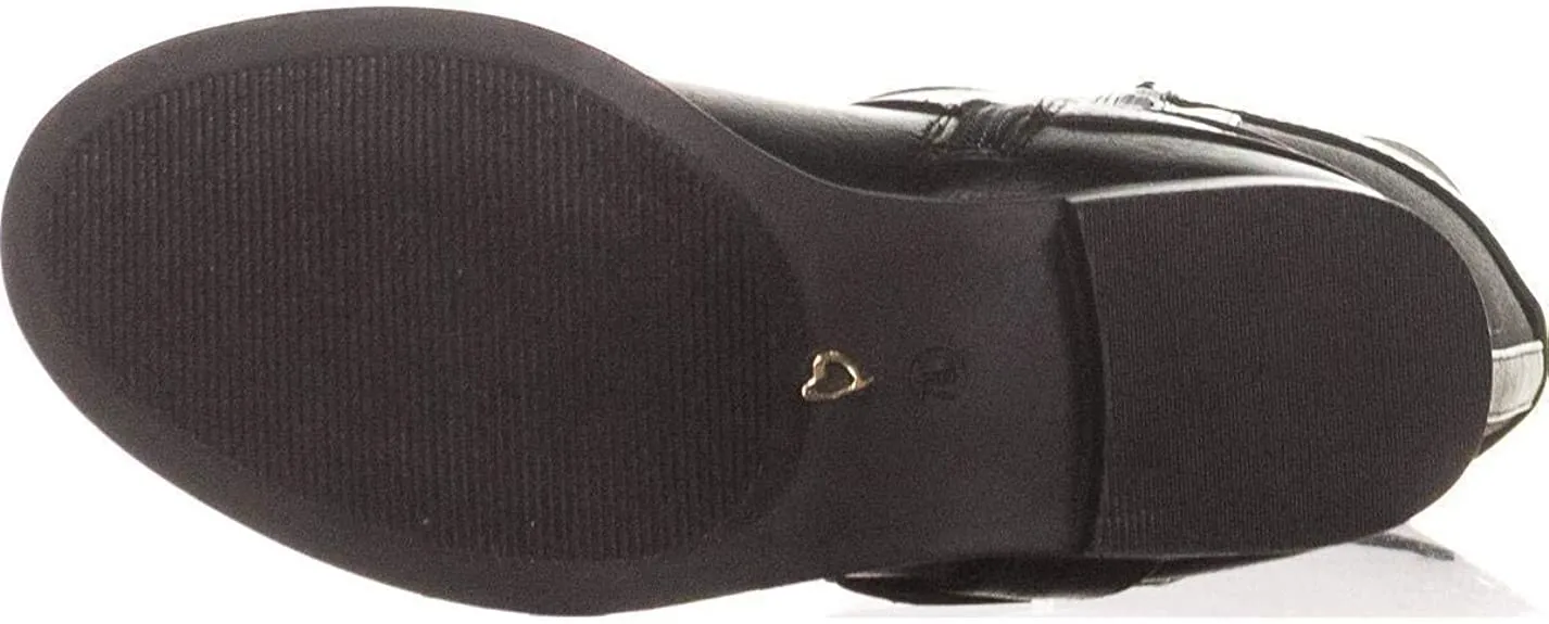 Thalia Sodi Womens Vada Faux Leather Riding Boots Black 5 Medium (B,M)