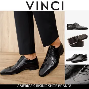 The Alabama Black Wingtip Oxford Men Shoe