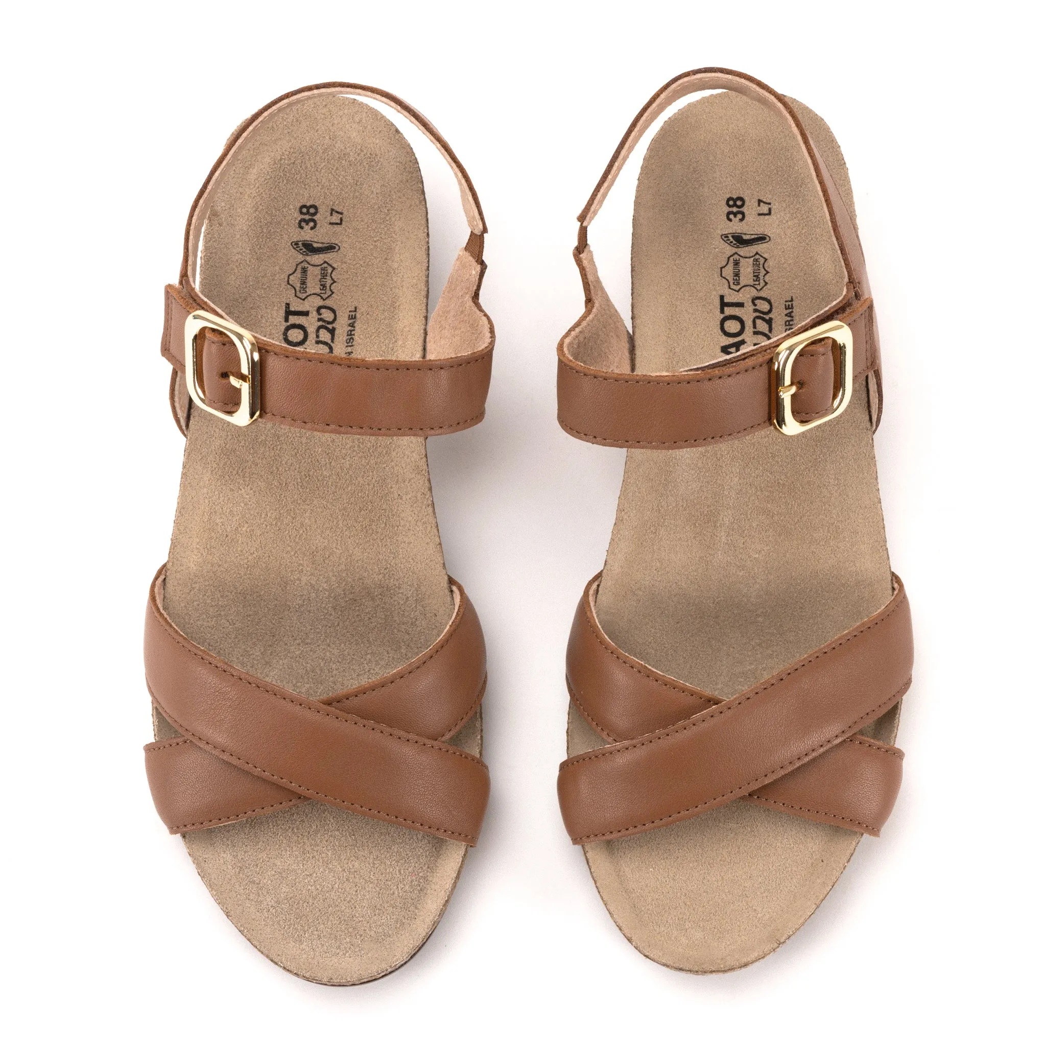 THRONE - CARAMEL - LEATHER