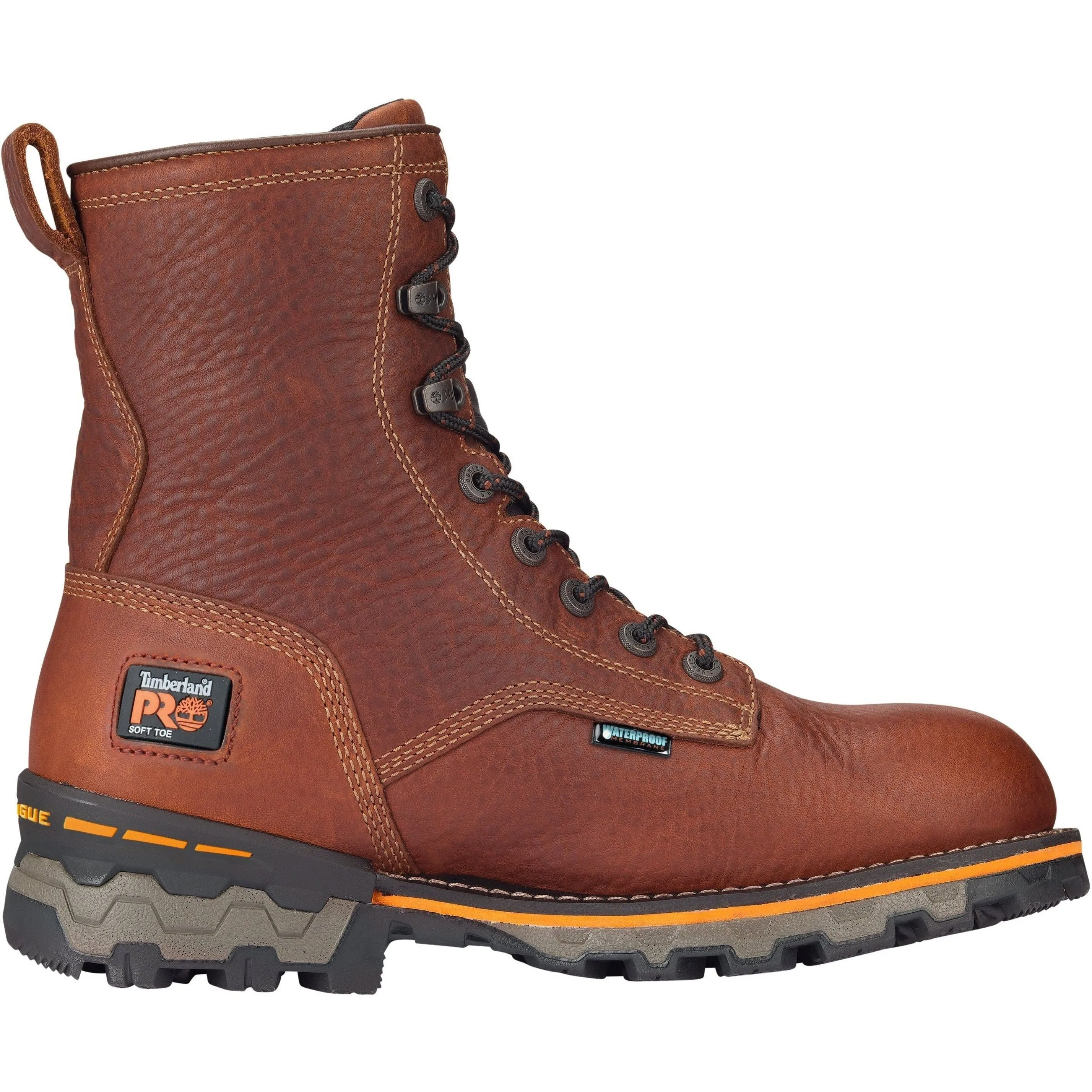 Timberland PRO Men's Boondock 8" Soft Toe Waterproof Work Boot - TB11113A210