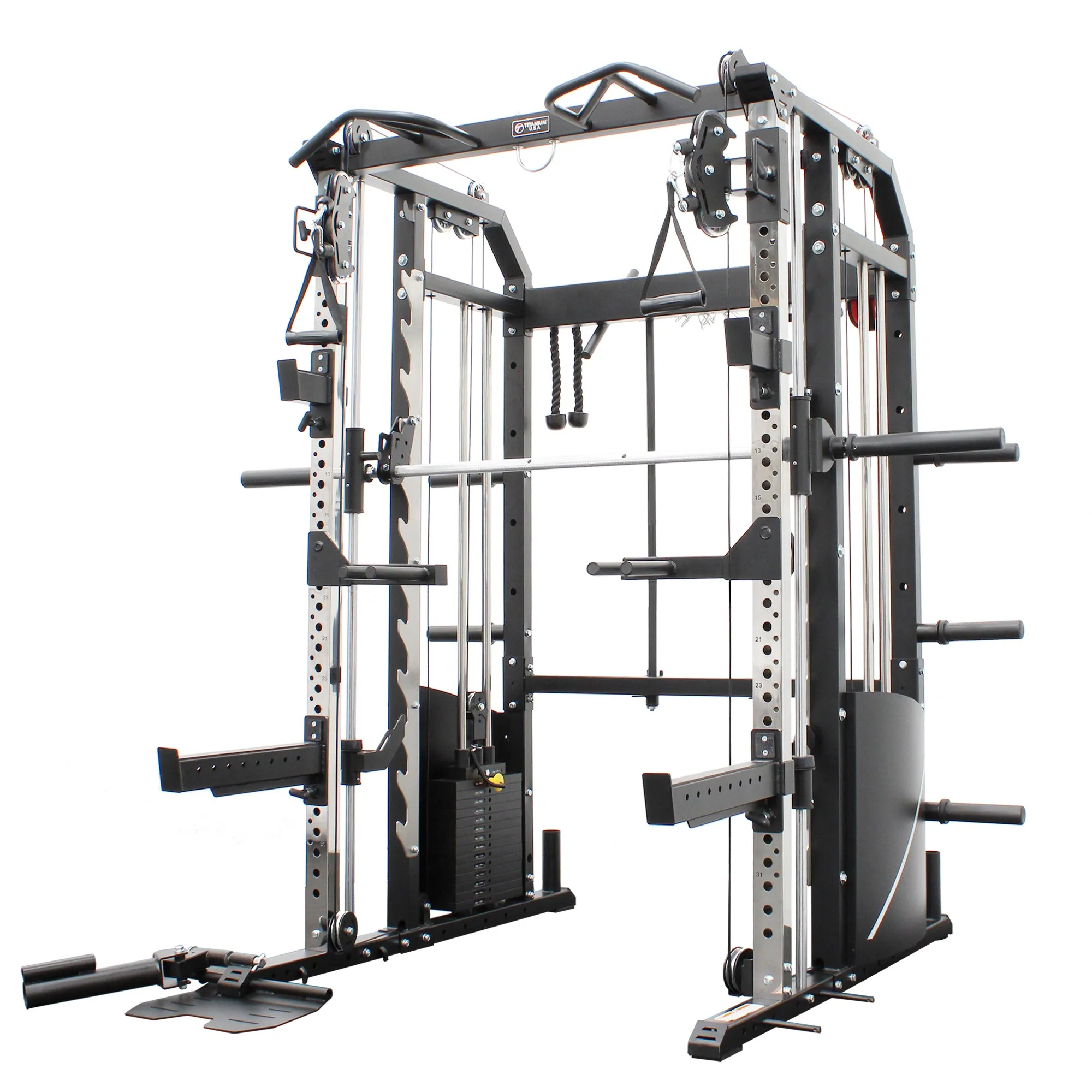 TITANIUM USA G50 FUNCTIONAL SMITH MACHINE WITH WEIGHT STACKS