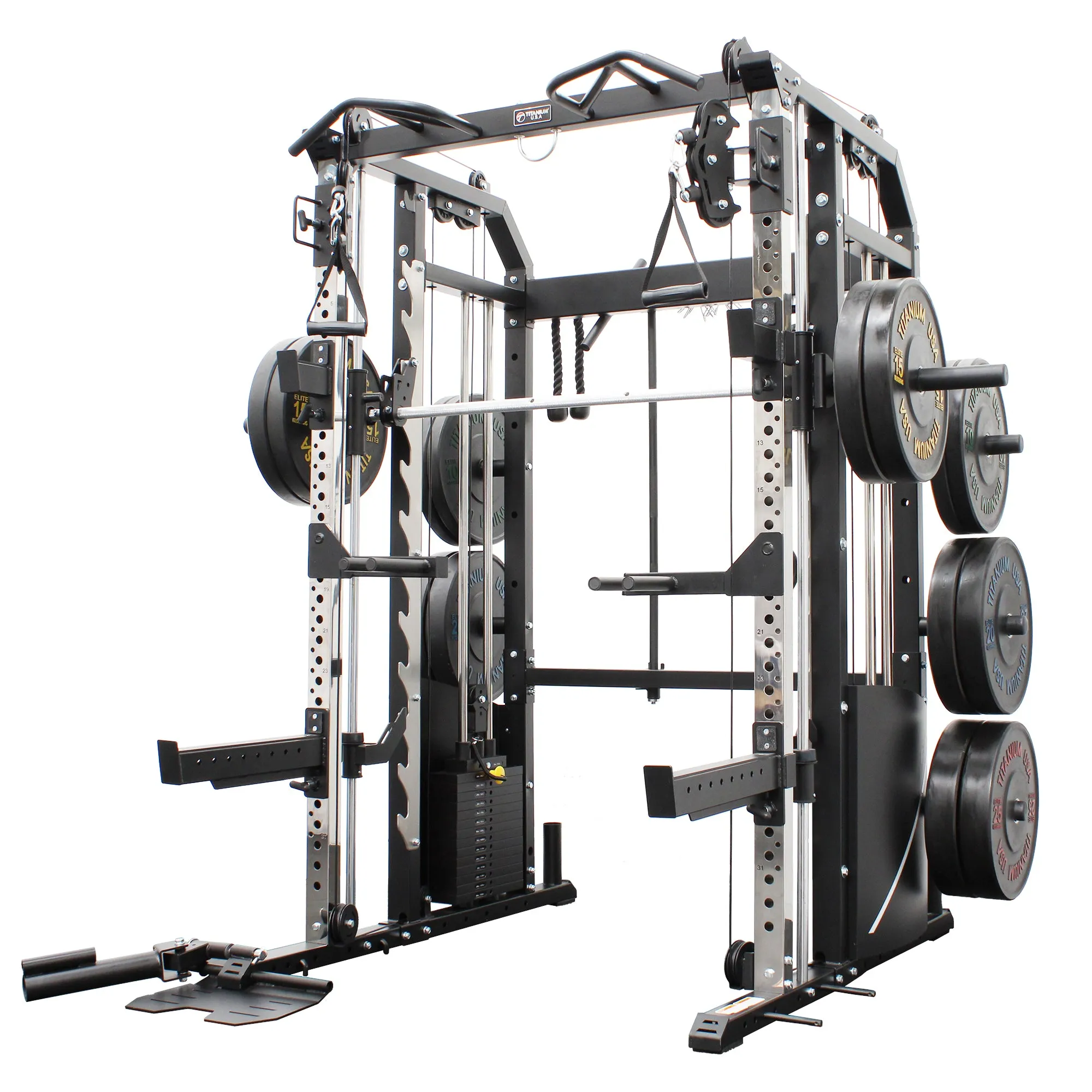TITANIUM USA G50 FUNCTIONAL SMITH MACHINE WITH WEIGHT STACKS