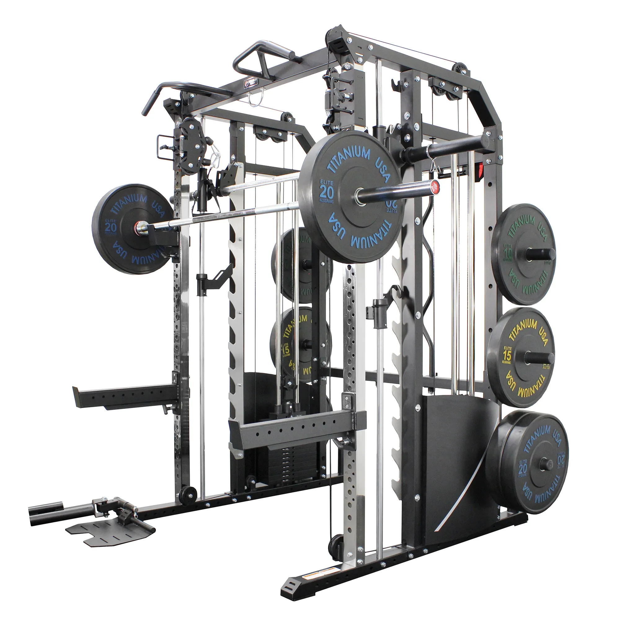 TITANIUM USA G50 FUNCTIONAL SMITH MACHINE WITH WEIGHT STACKS