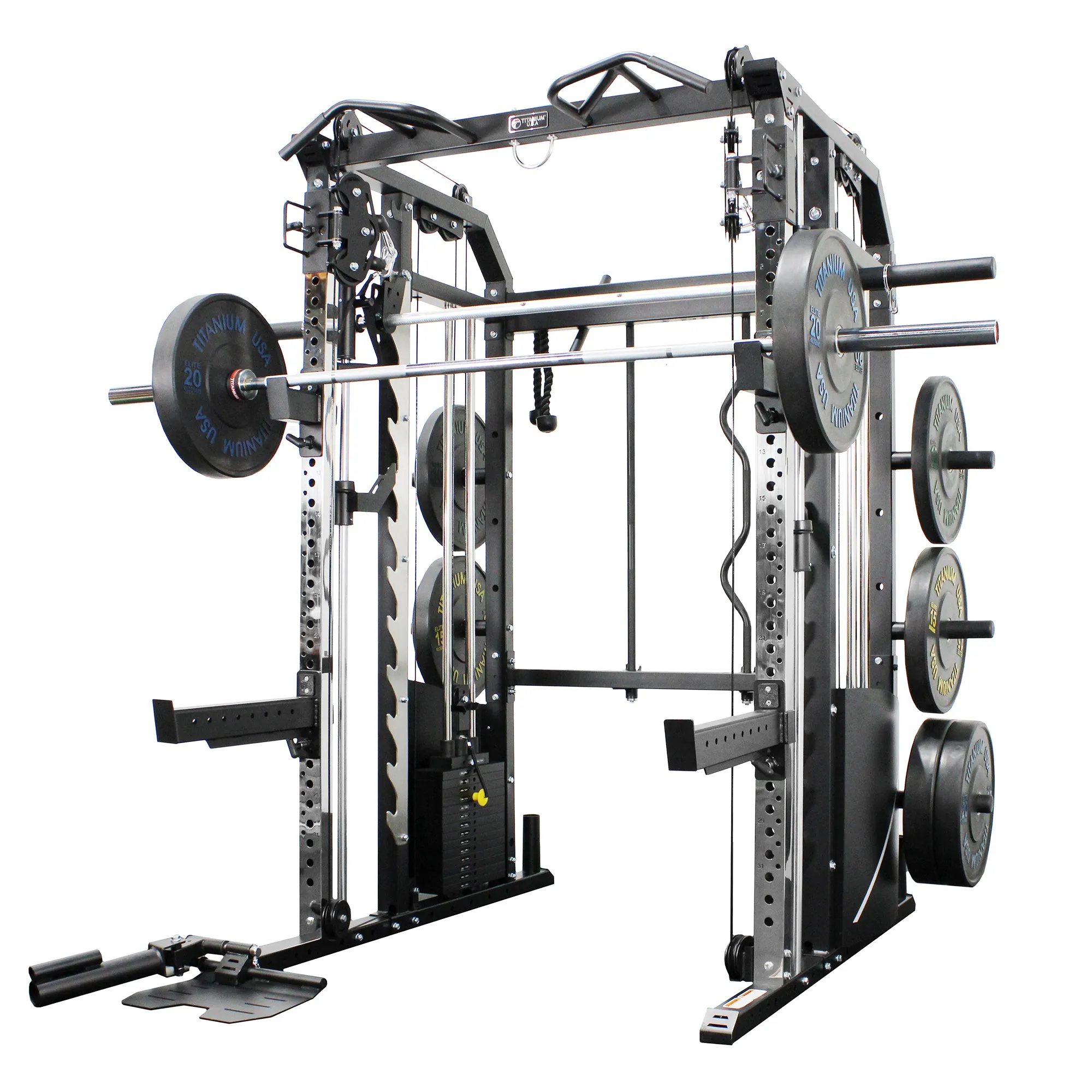 TITANIUM USA G50 FUNCTIONAL SMITH MACHINE WITH WEIGHT STACKS