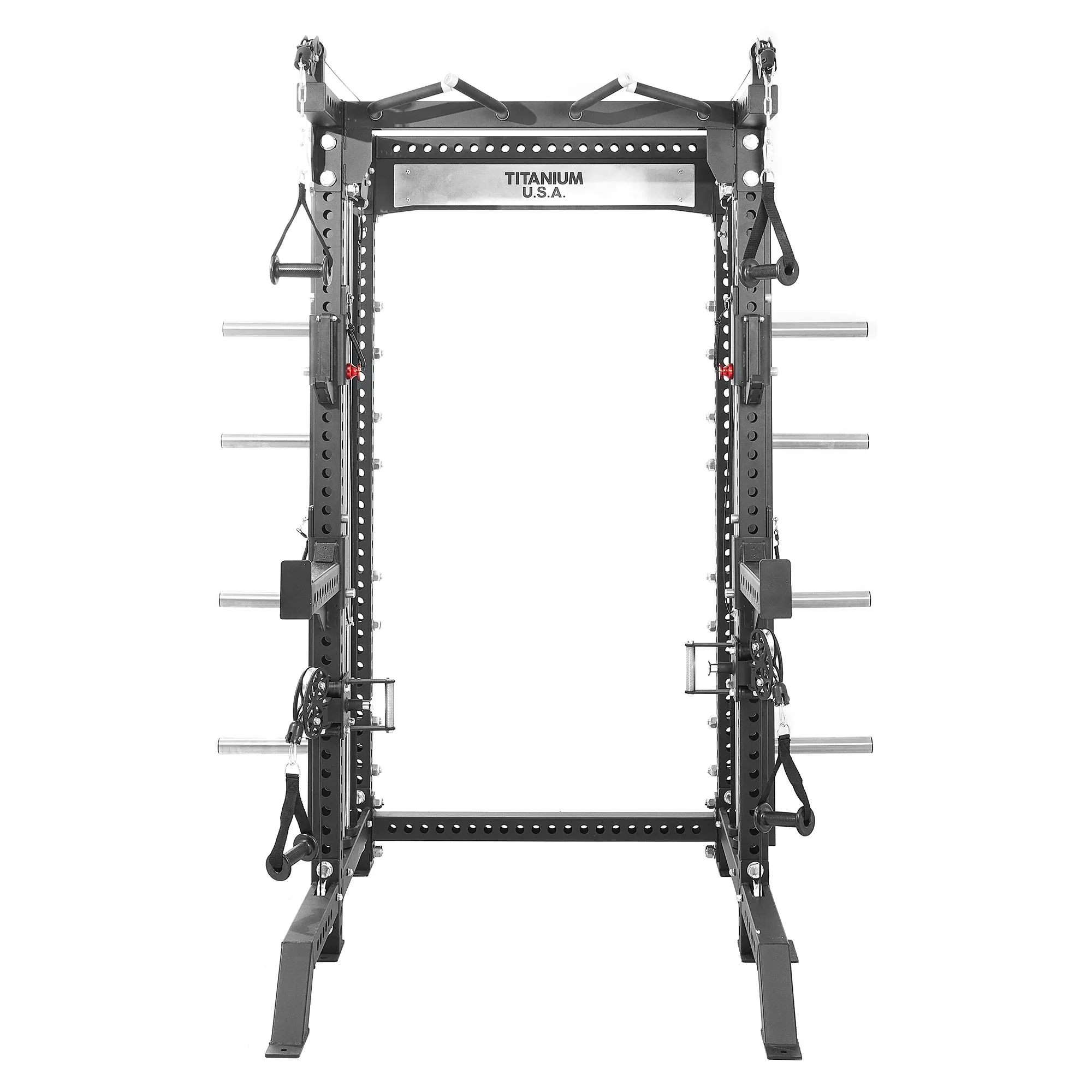 TITANIUM USA M80 FUNCTIONAL SQUAT RACK PACKAGE 2