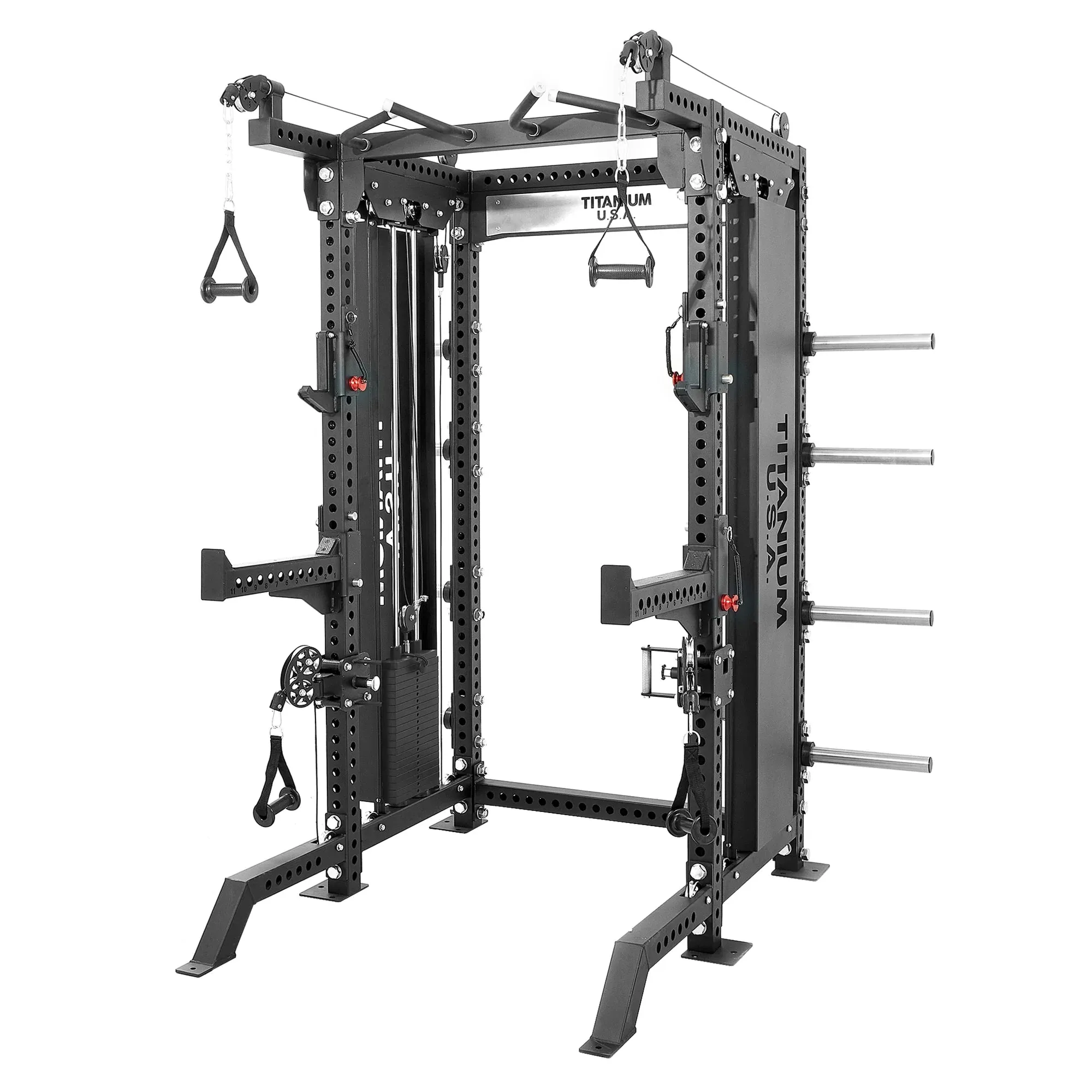 TITANIUM USA M80 FUNCTIONAL SQUAT RACK PACKAGE 2