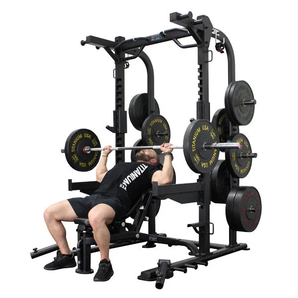 TITANIUM USA S11 COMMERCIAL SQUAT RACK