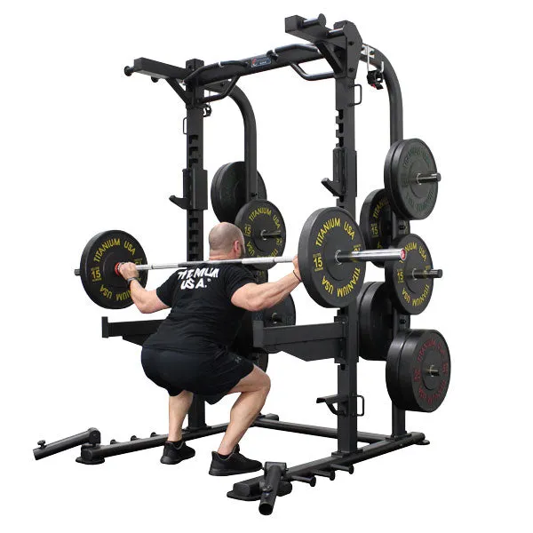 TITANIUM USA S11 COMMERCIAL SQUAT RACK