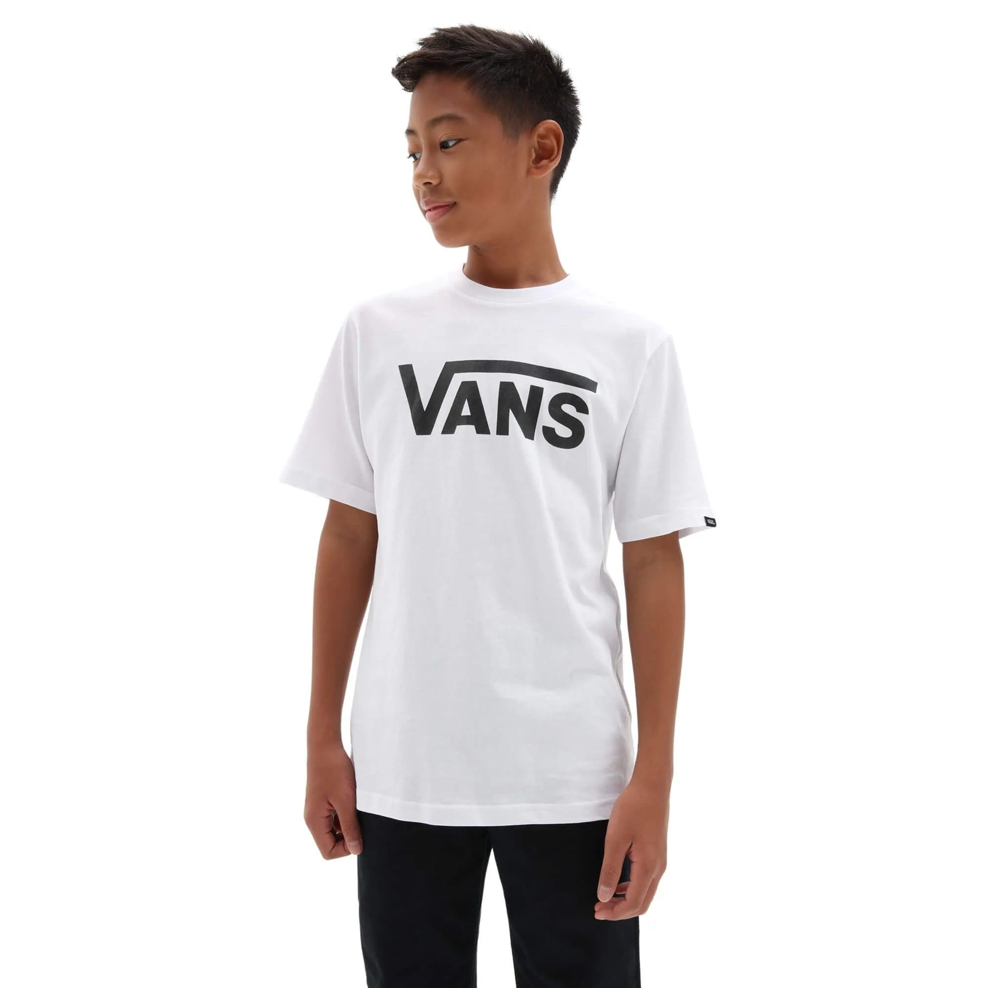 Vans Kids Vans Classic T-Shirt (8-14  Years) White/Black