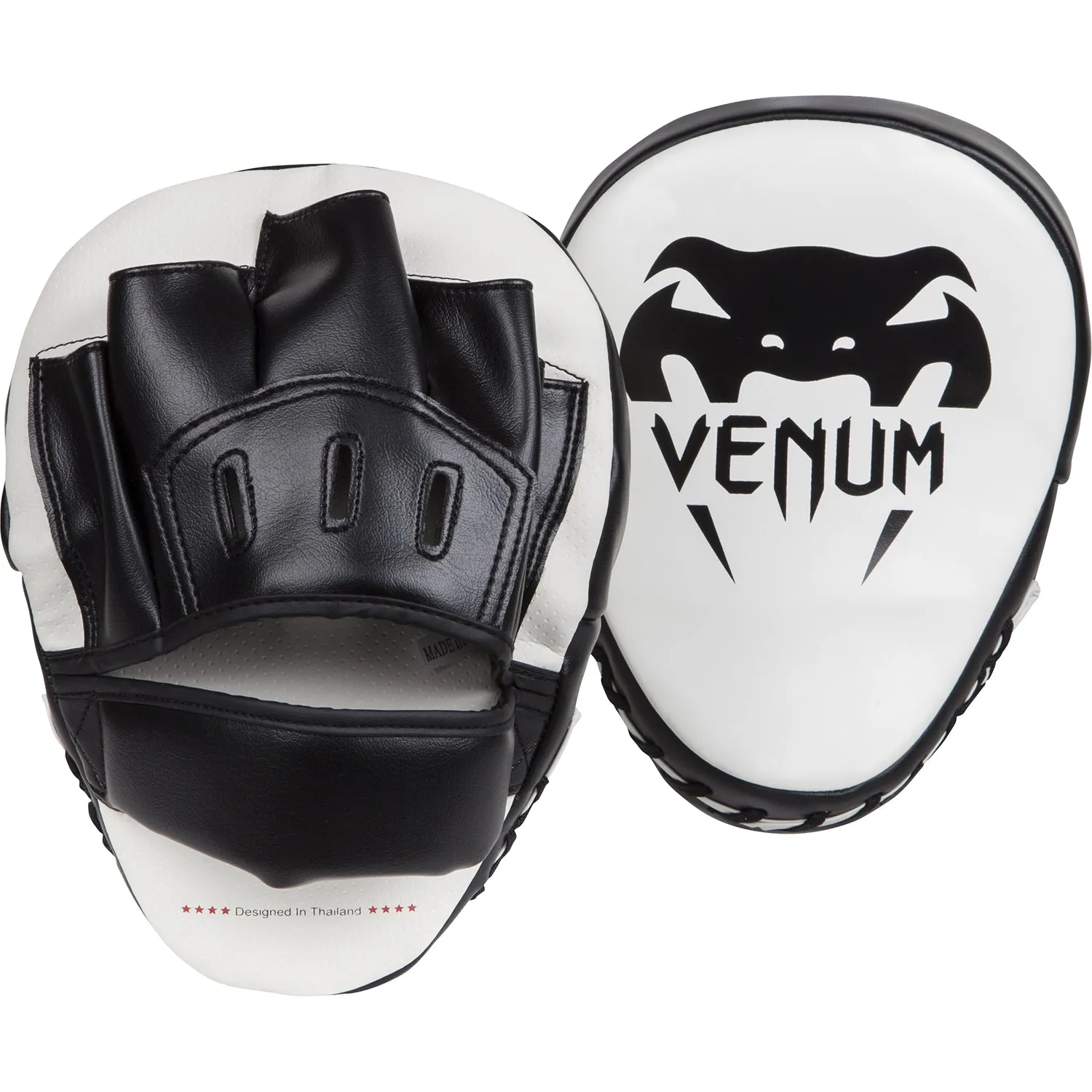 Venum Light Focus Mitts - ice/Zwart (paar)