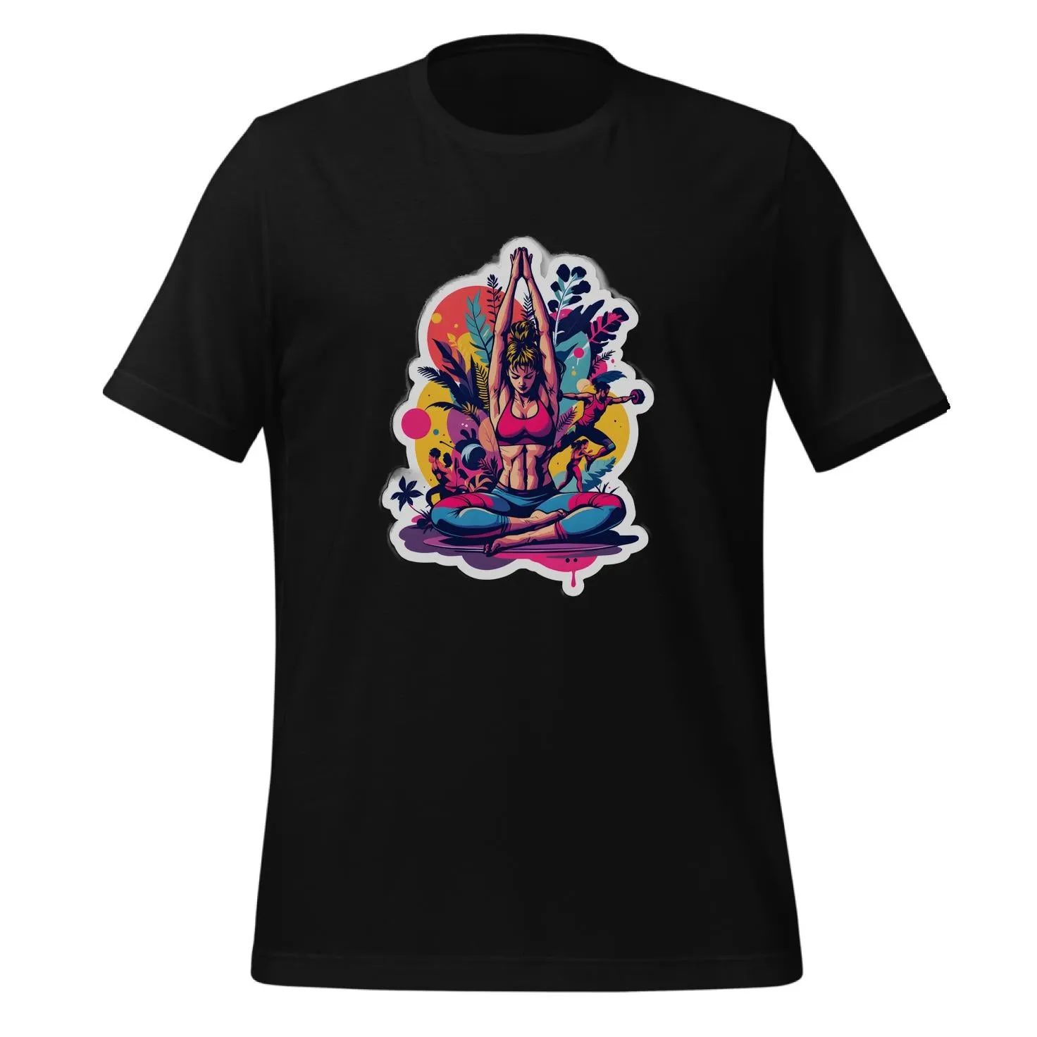 Vibrant Yoga Goddess | Classic T-Shirt (Unisex)