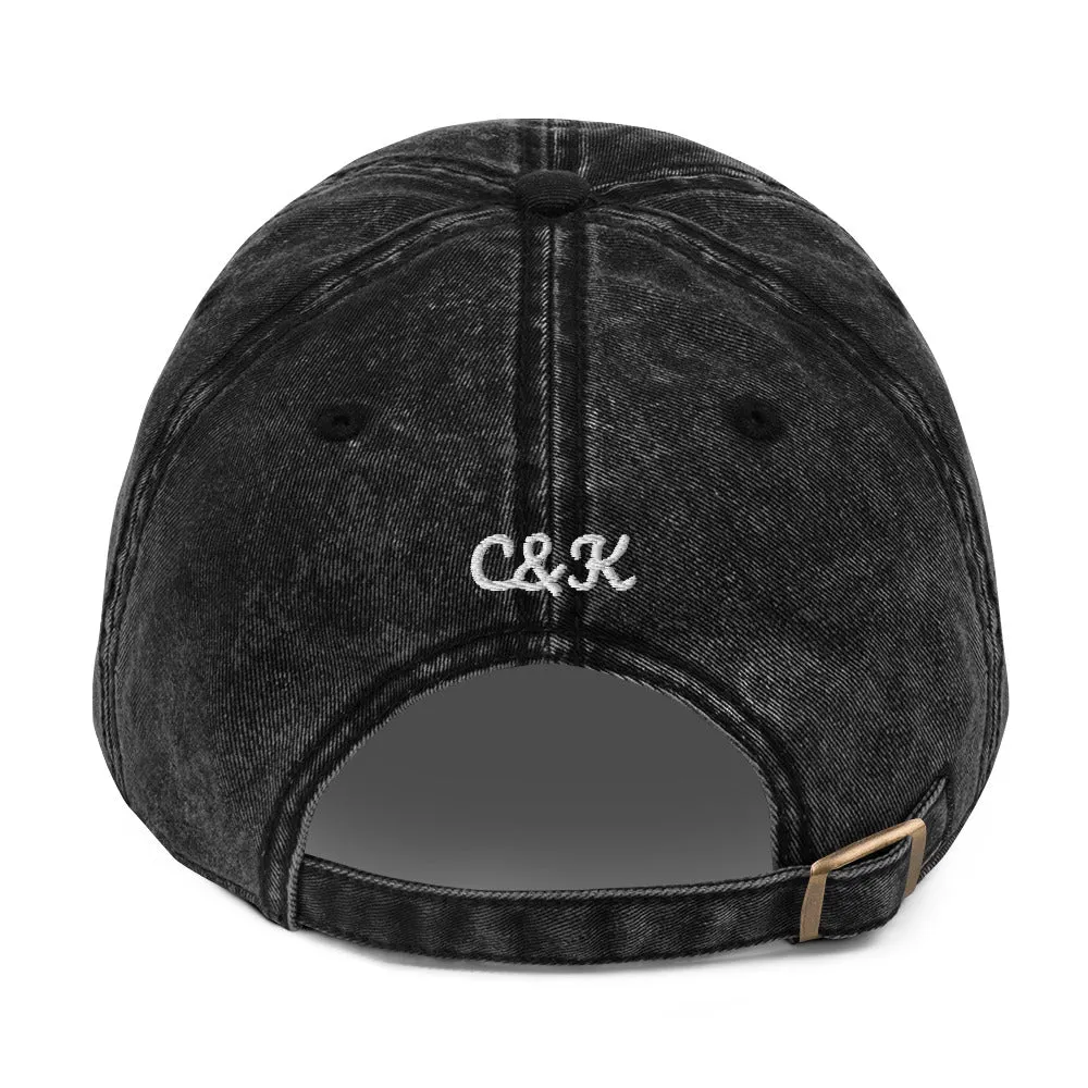 Vintage Sneaker Denim Dad Hat