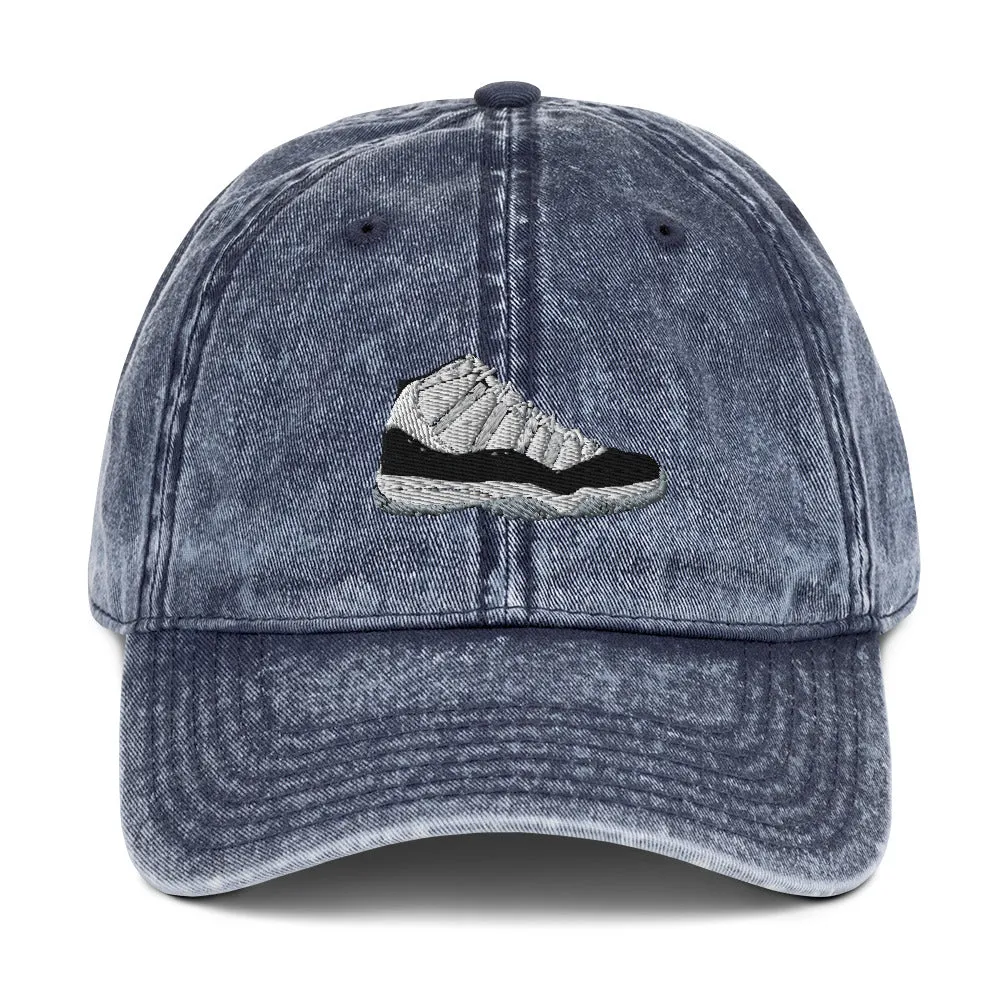 Vintage Sneaker Denim Dad Hat