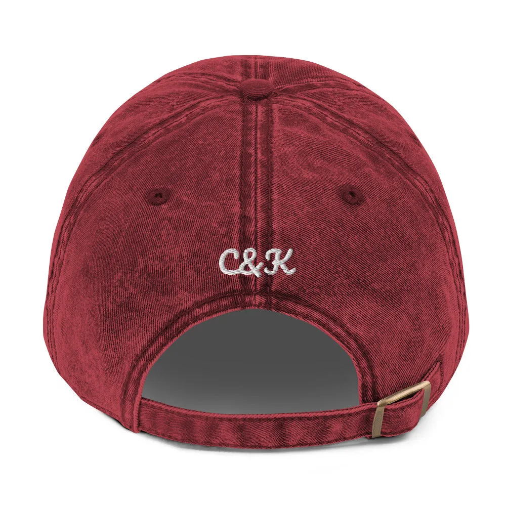 Vintage Sneaker Denim Dad Hat
