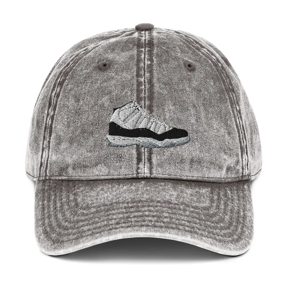 Vintage Sneaker Denim Dad Hat