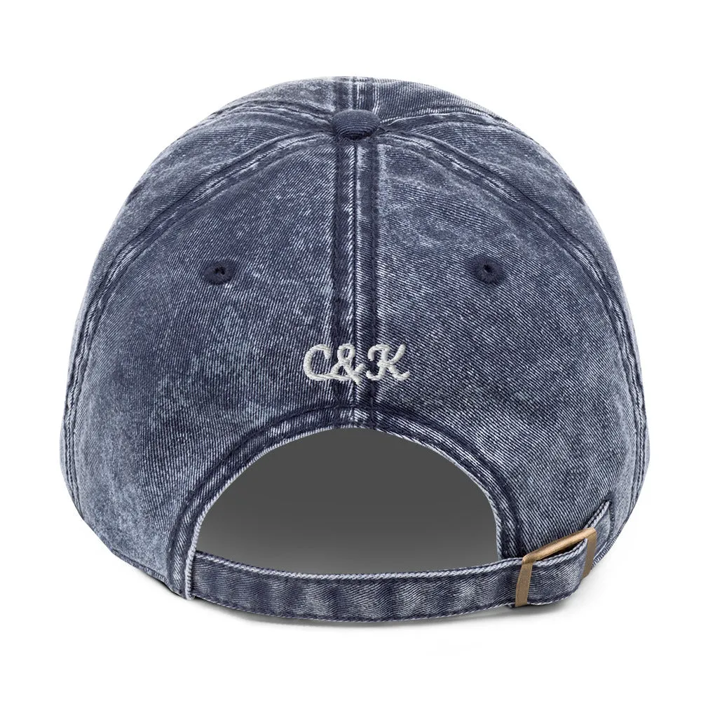 Vintage Sneaker Denim Dad Hat
