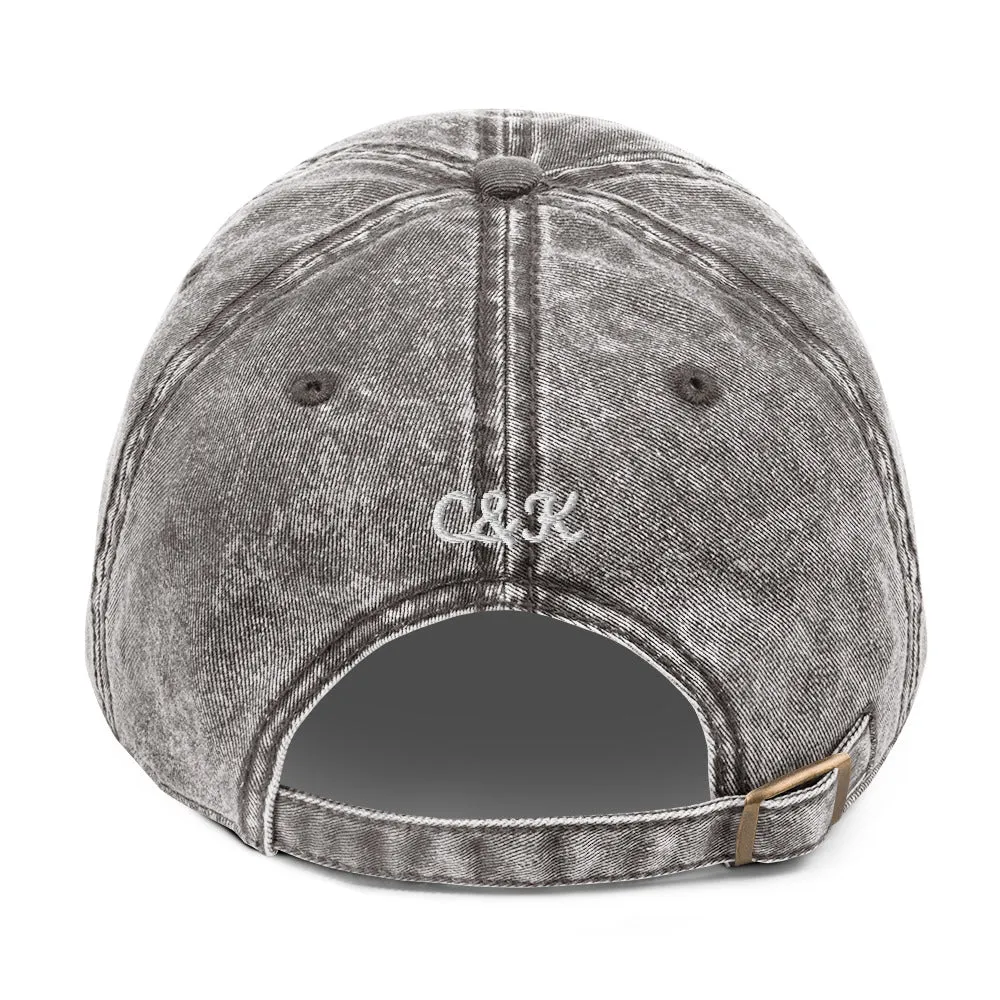 Vintage Sneaker Denim Dad Hat