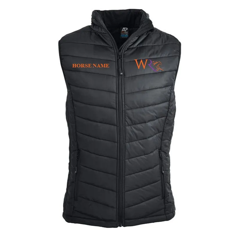 Webster - Puffer Vest Personalised
