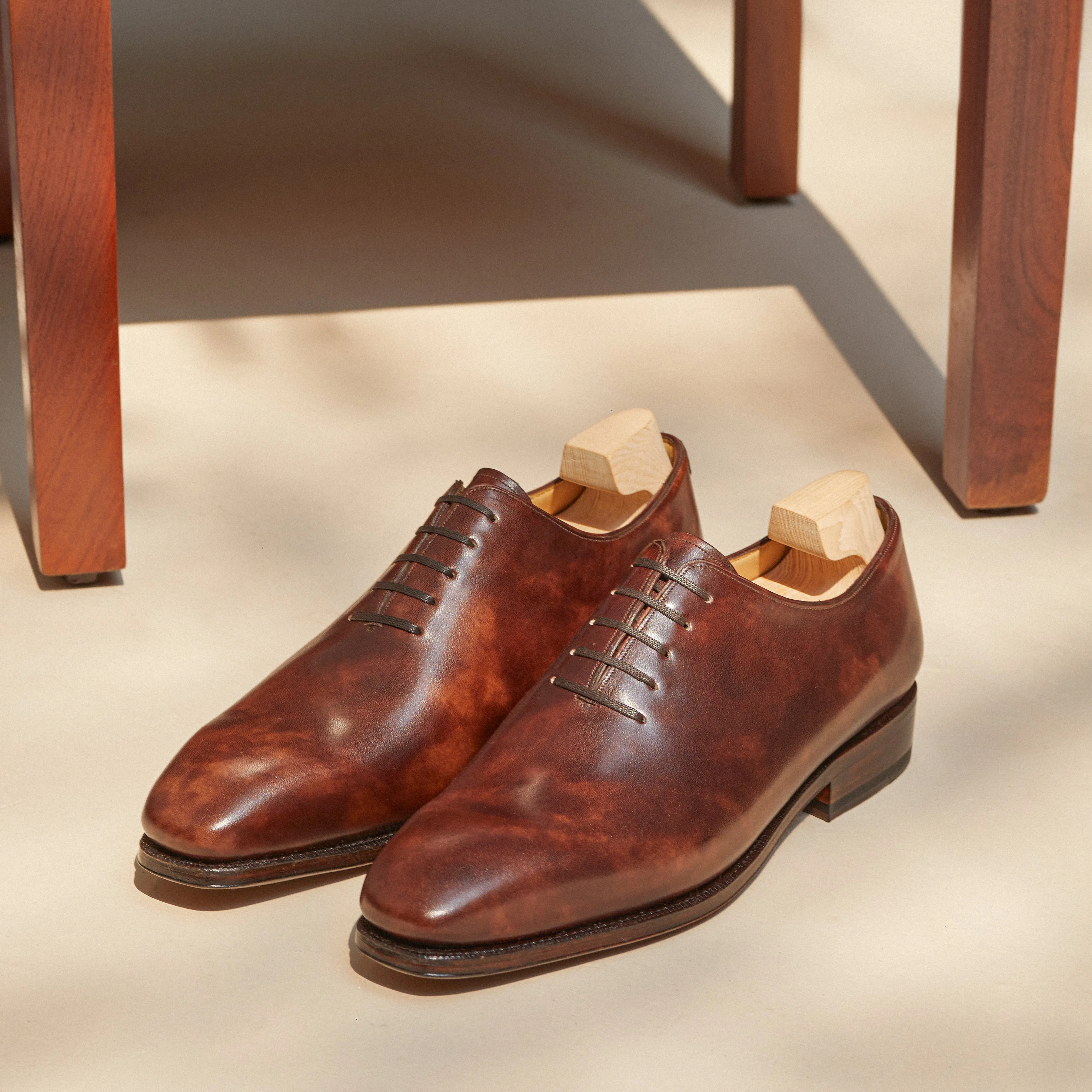 Wholecut - Brown Museum calf - Deus Last