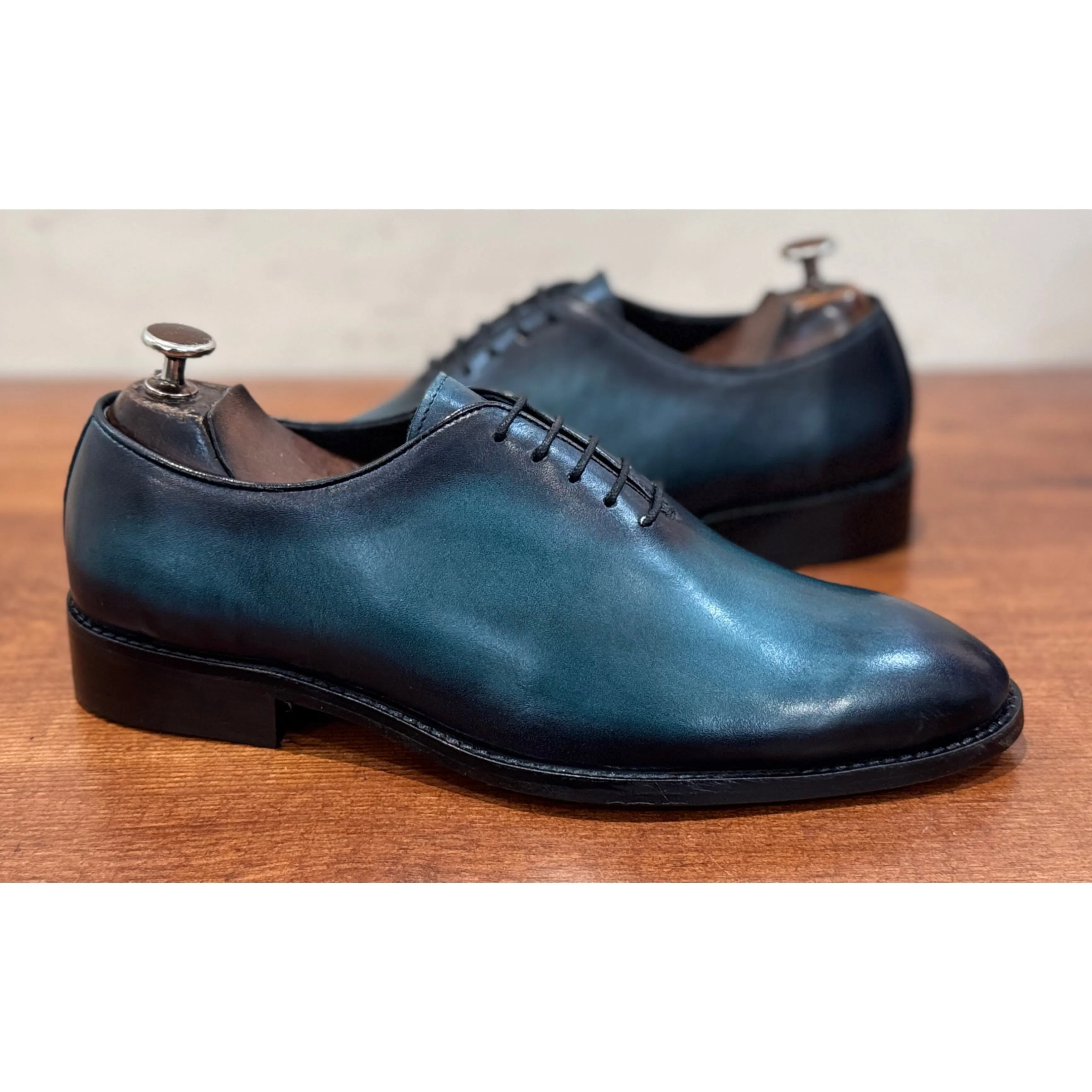 Wholecut Oxfords Hand Patina
