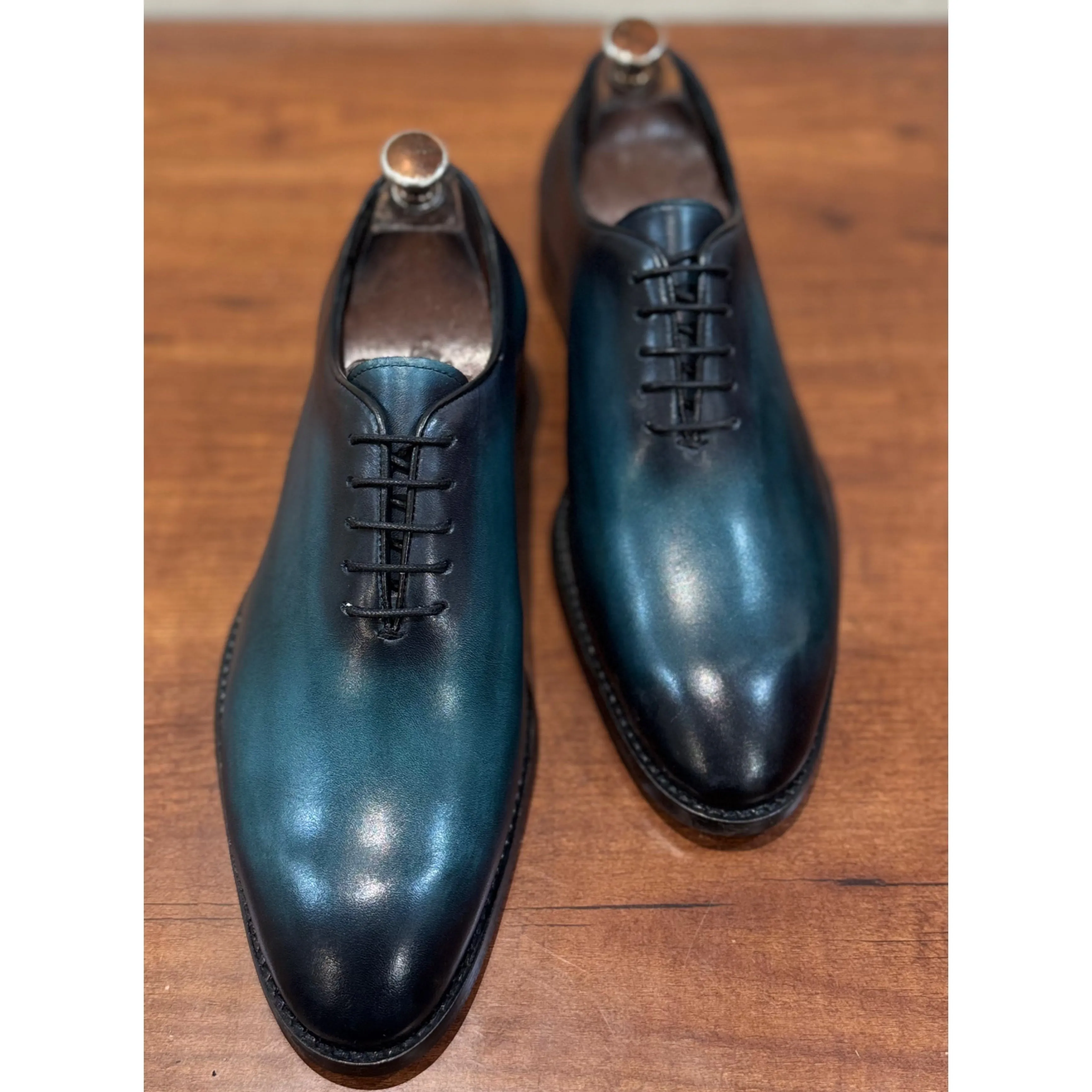 Wholecut Oxfords Hand Patina