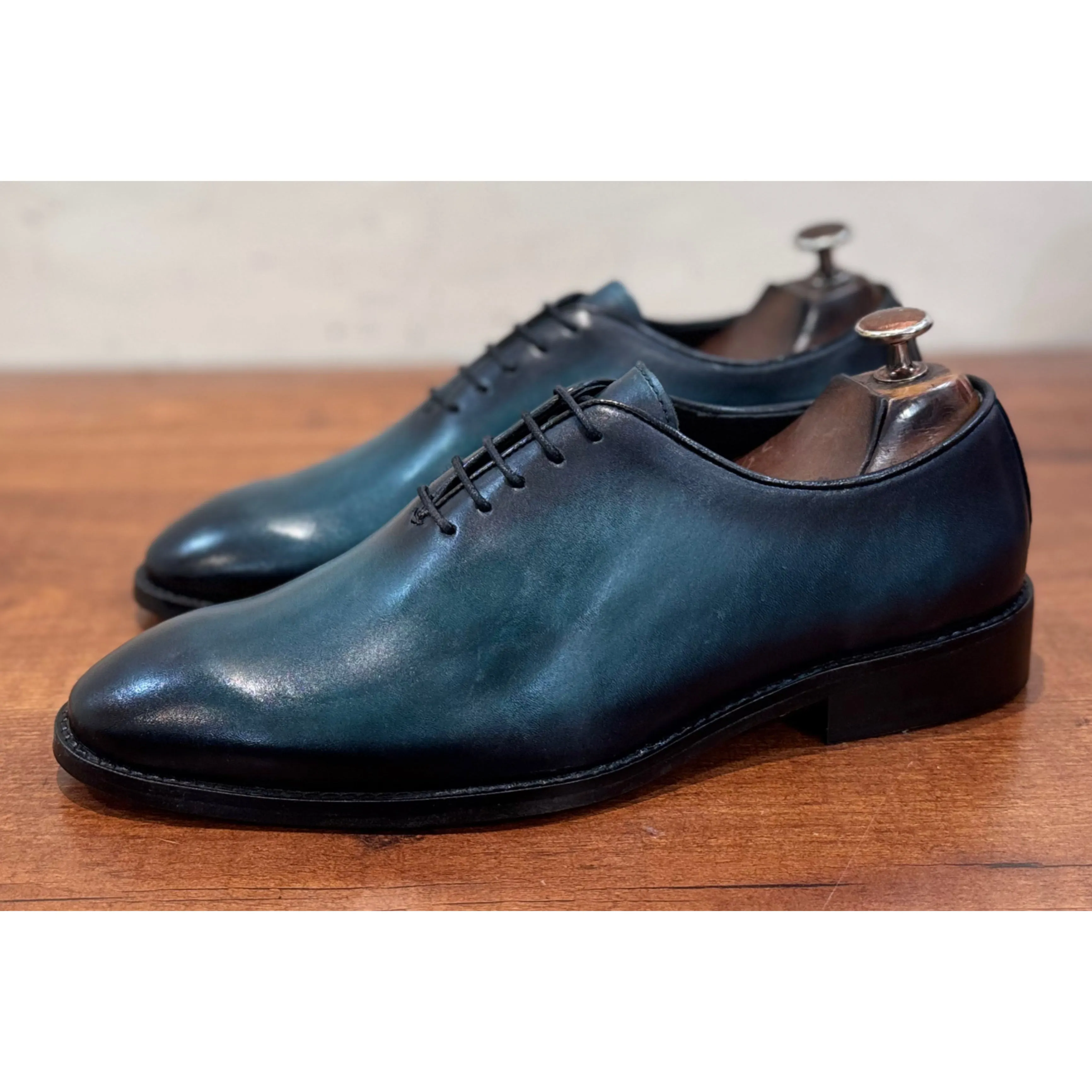 Wholecut Oxfords Hand Patina