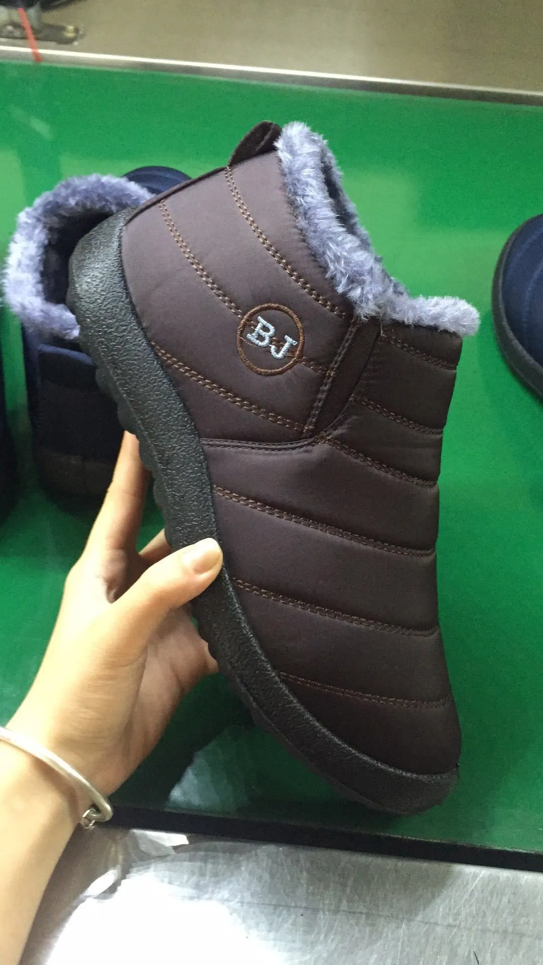 Winter Casual Shoes Women Warm Fur Ankle Sneakers