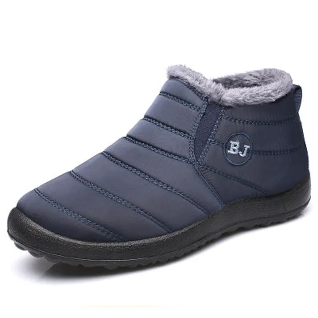 Winter Casual Shoes Women Warm Fur Ankle Sneakers