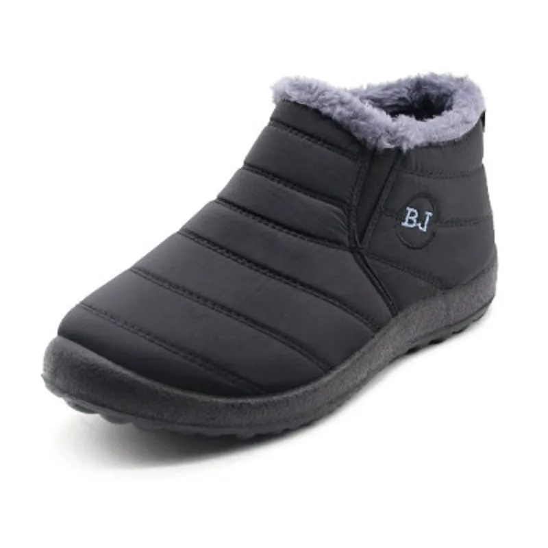 Winter Casual Shoes Women Warm Fur Ankle Sneakers