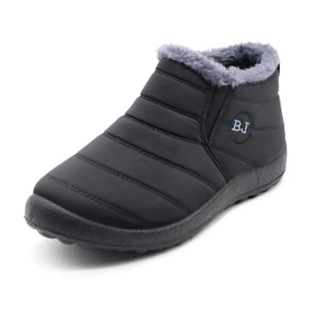 Winter Casual Shoes Women Warm Fur Ankle Sneakers
