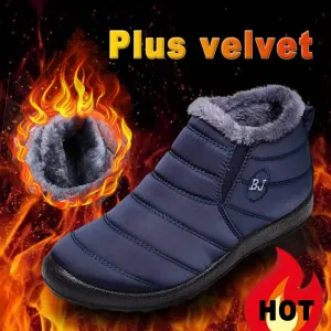 Winter Casual Shoes Women Warm Fur Ankle Sneakers