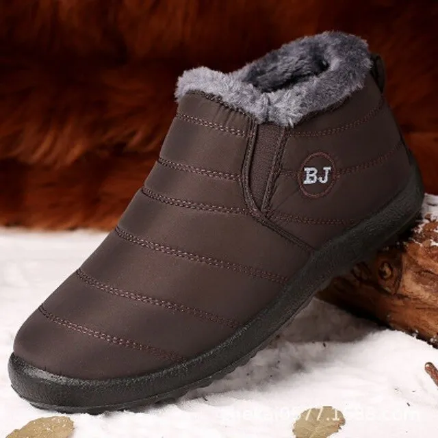 Winter Casual Shoes Women Warm Fur Ankle Sneakers