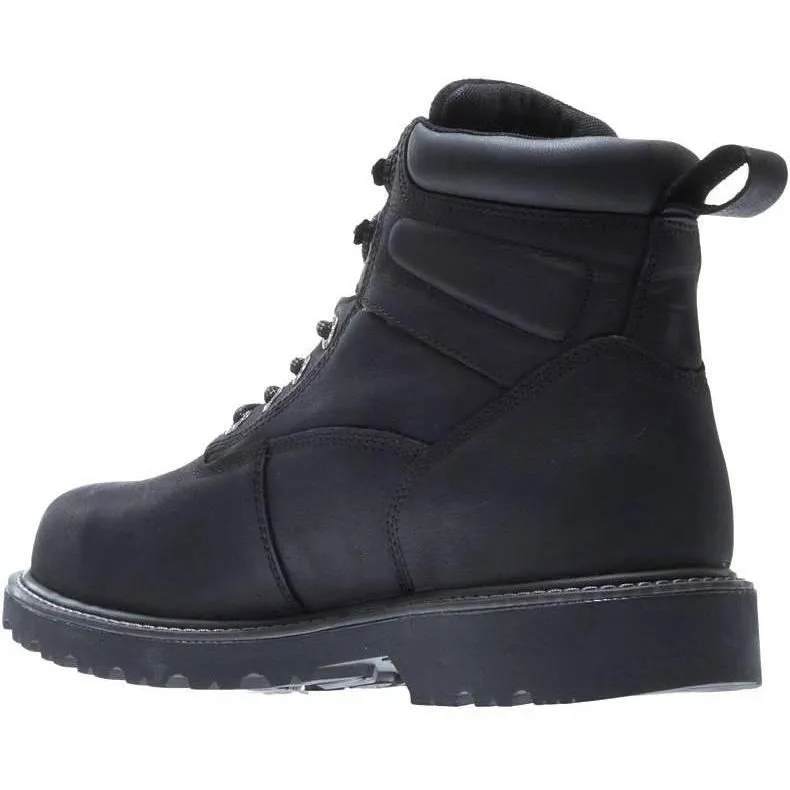 Wolverine Women's Floorhand Steel Toe Waterproof Work Boot - Black - W201153