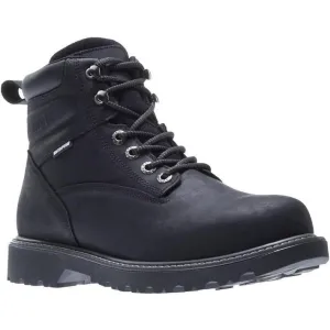 Wolverine Women's Floorhand Steel Toe Waterproof Work Boot - Black - W201153