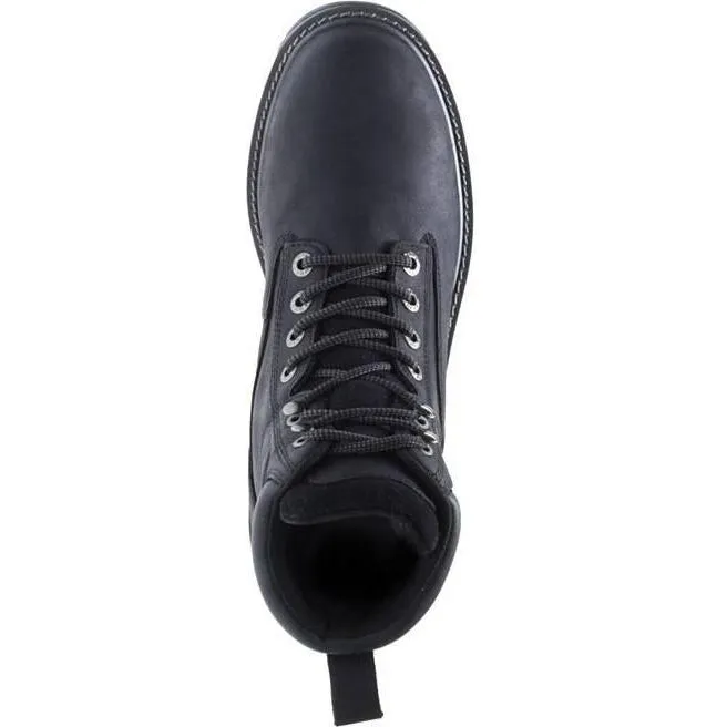 Wolverine Women's Floorhand Steel Toe Waterproof Work Boot - Black - W201153