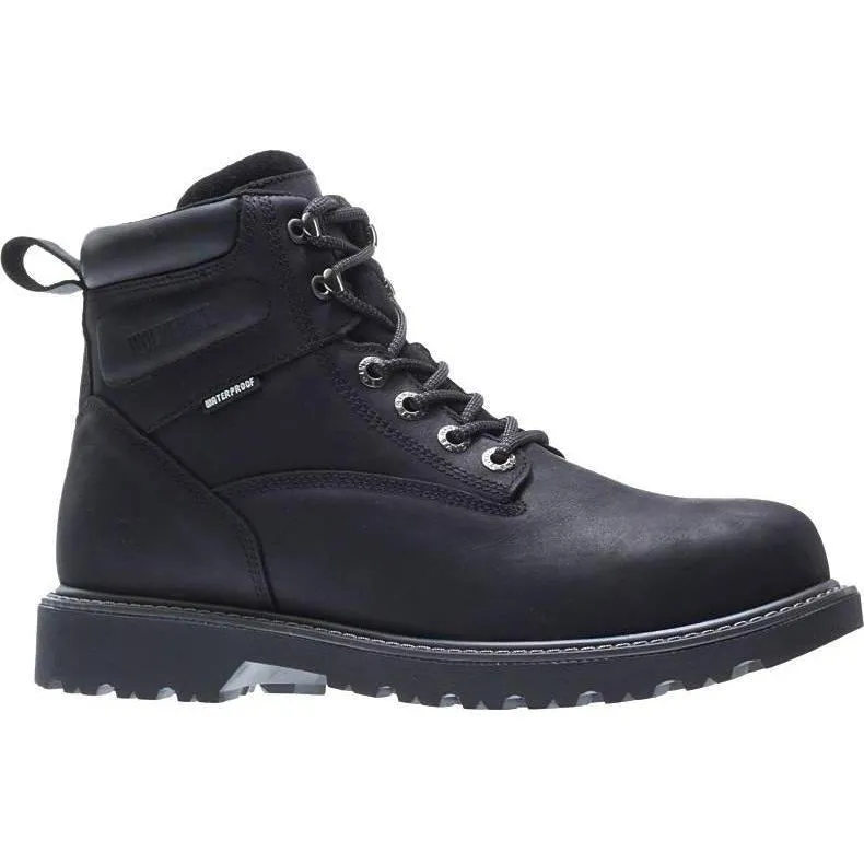 Wolverine Women's Floorhand Steel Toe Waterproof Work Boot - Black - W201153