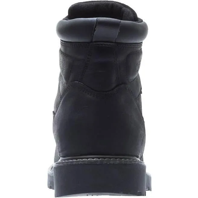 Wolverine Women's Floorhand Steel Toe Waterproof Work Boot - Black - W201153