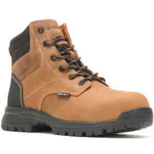 Wolverine Women's Piper 6" Waterproof Composite Toe Work Boot -Brown- W221032