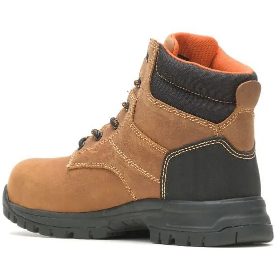Wolverine Women's Piper 6" Waterproof Composite Toe Work Boot -Brown- W221032