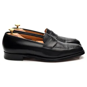 Women's 'Epsom' Black Leather Loafers UK 8 C