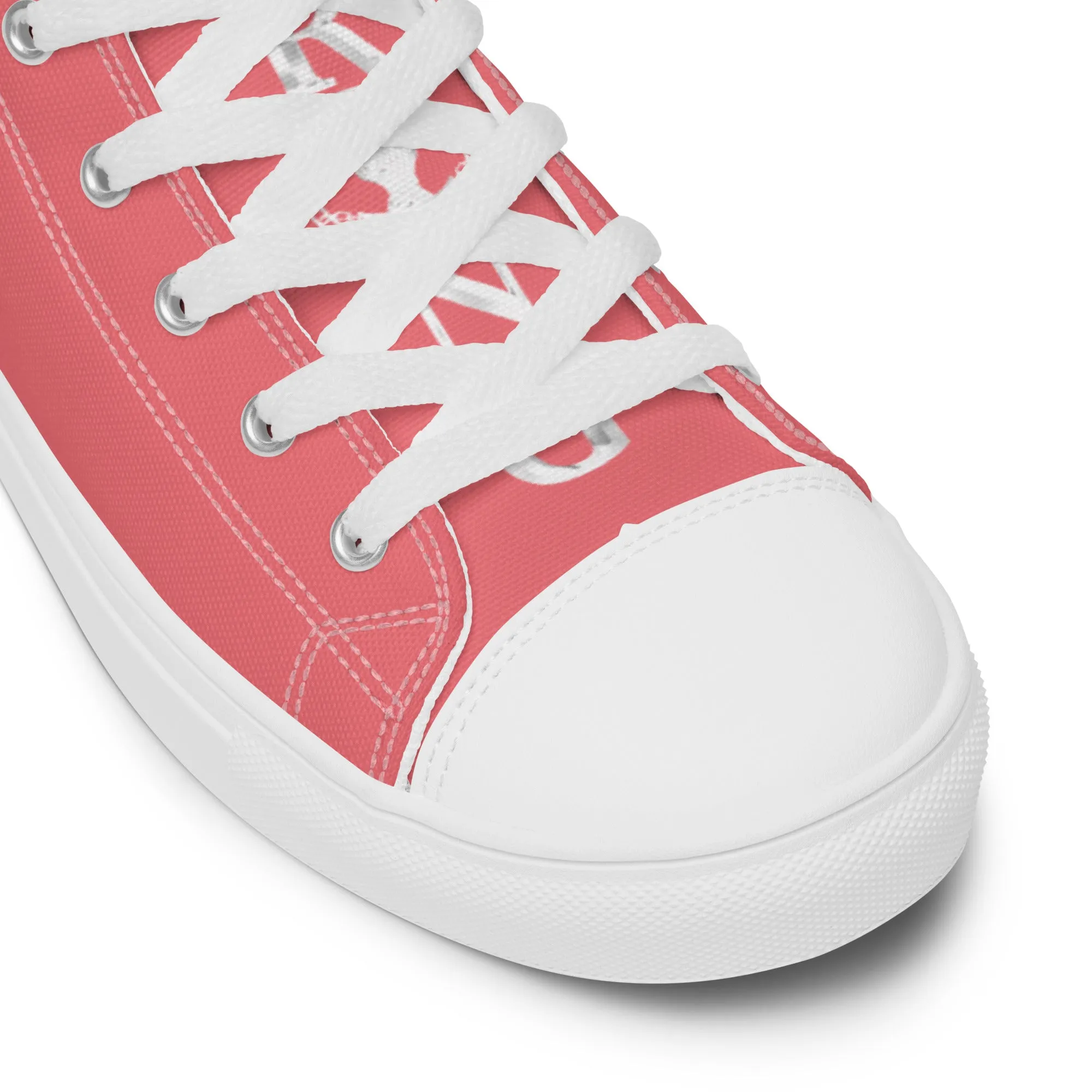 Women’s high top canvas shoes