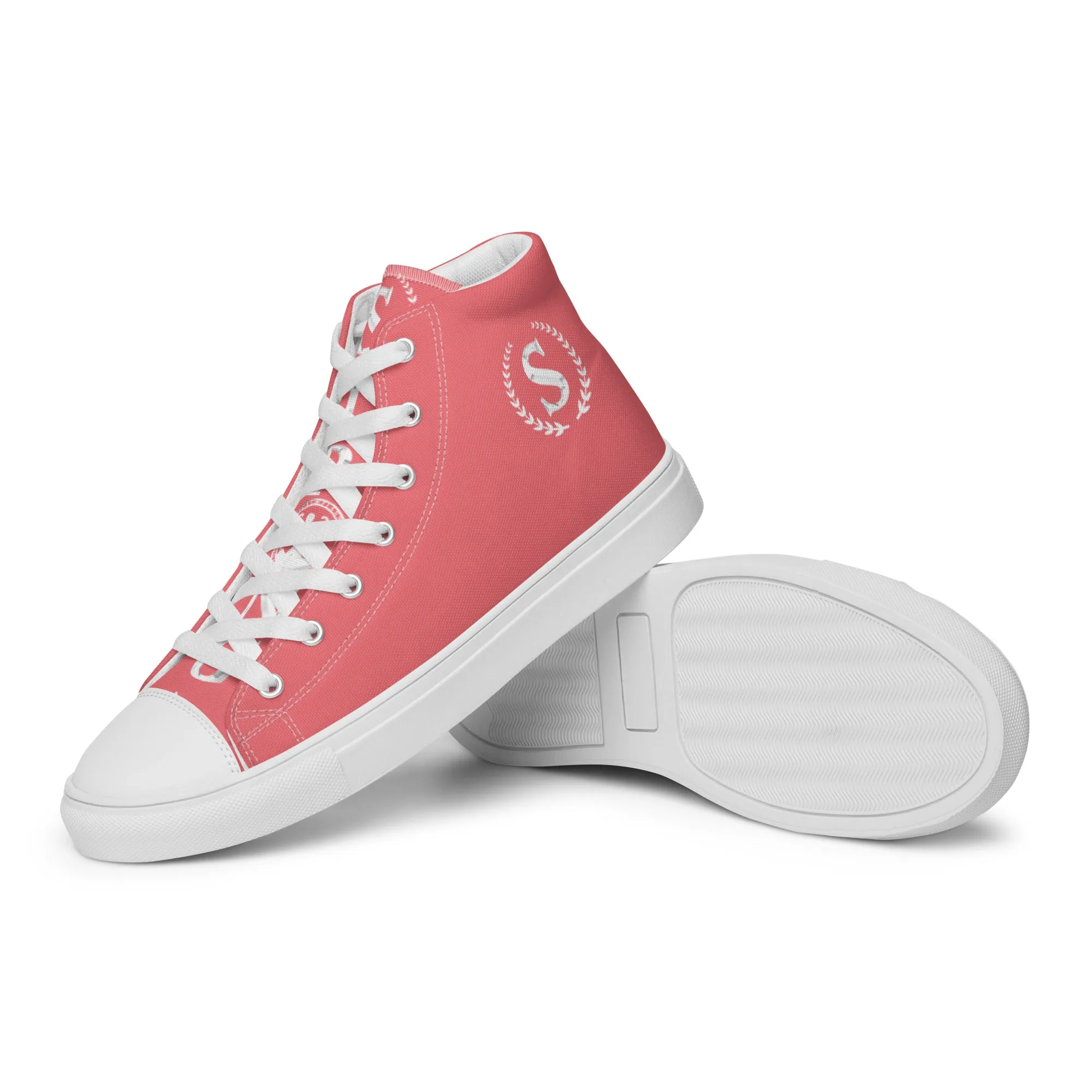 Women’s high top canvas shoes